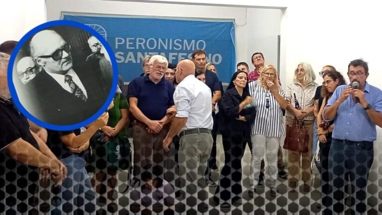 HOMENAJE NECESARIO: la departamental la capital del PJ recordó a Noe Campagnolo y a otros 186 peronistas santafesinos victimas del terrorismo de estado.