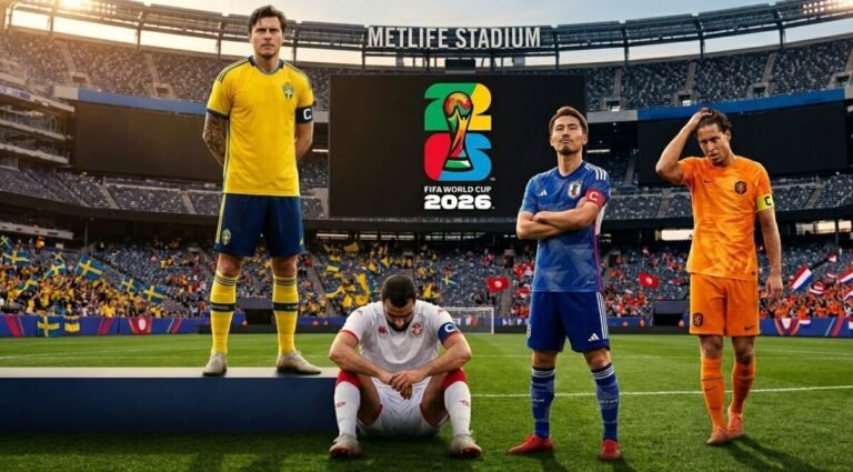 MUNDIAL 2026 | Suecia en un tramite contra Tunes mientras Japón amargó a Países Bajos sobre la Hora en el grupo F