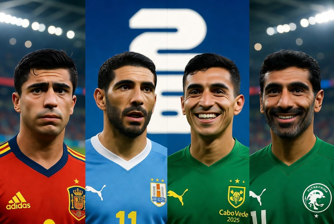 MUNDIAL 2026| España se estrella ante el muro de Cabo Verde y Uruguay le rescata un empate a Arabia Saudita en el grupo H