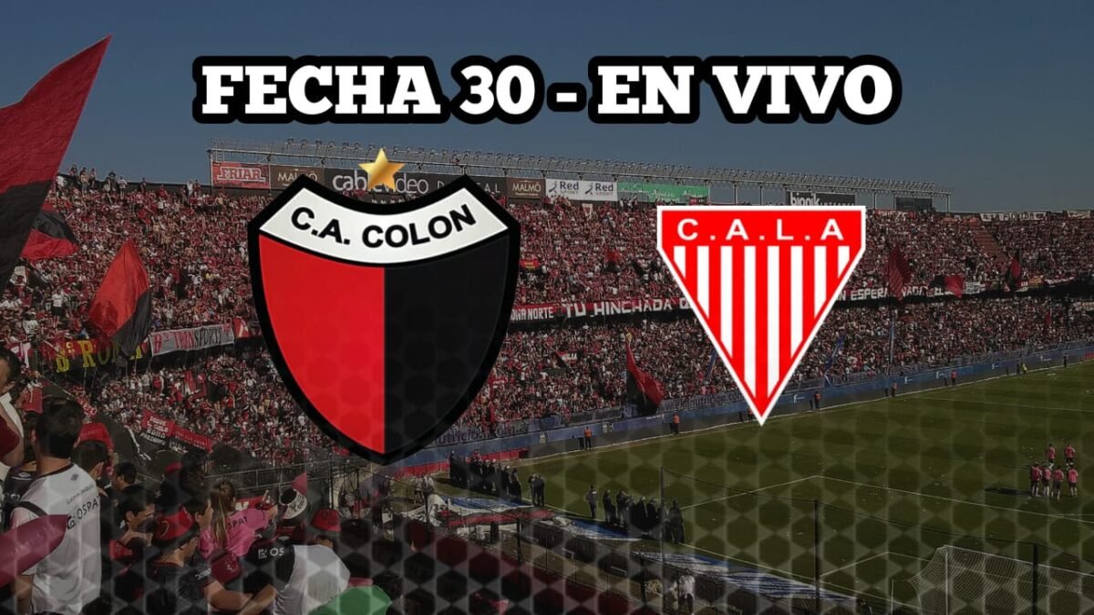 Colón vs los Andes en Vivo | el Sabalero recibe a los Andes y busca cortar su racha negativa en la fecha 30 del nacional Colón vs los Andes en Vivo