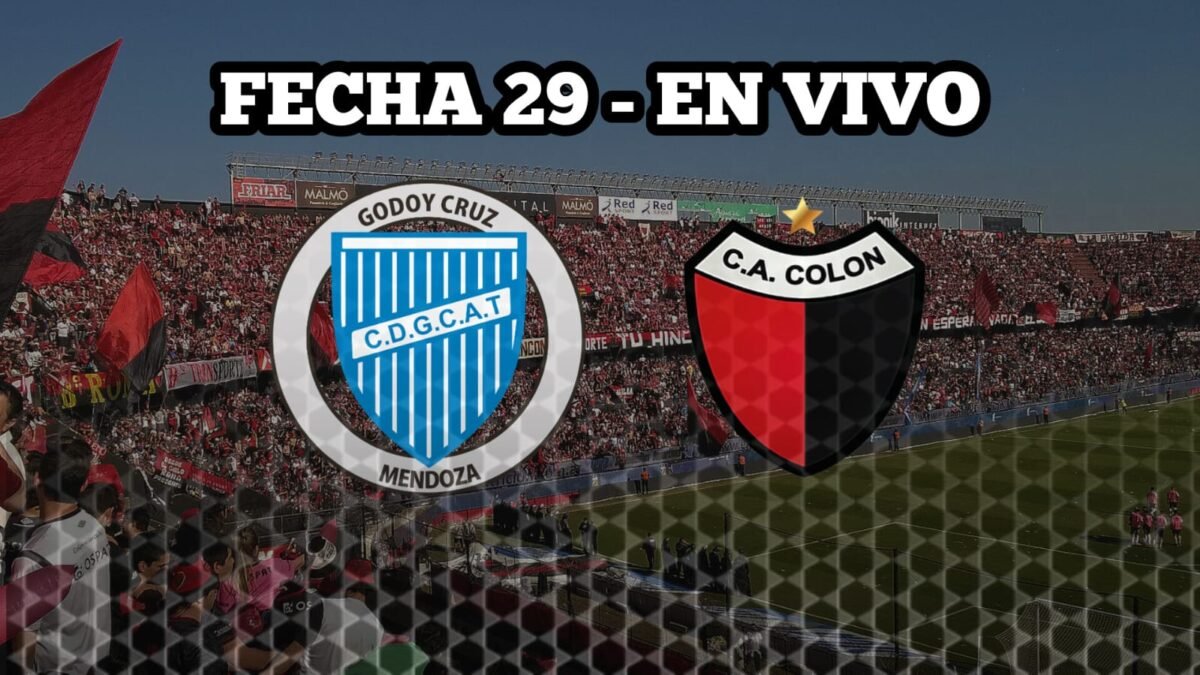 Godoy Cruz vs. Colón en VIVO
